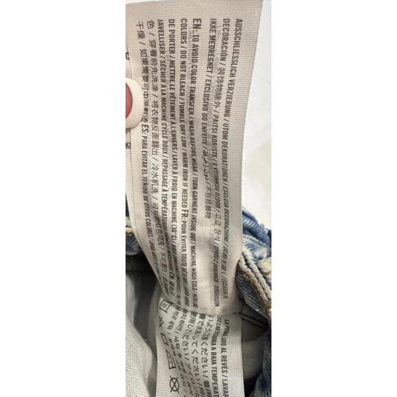 Abercrombie & Fitch The '90s Relaxed High Rise Curve Love Jeans Size 27 4XS - Picture 10 of 12